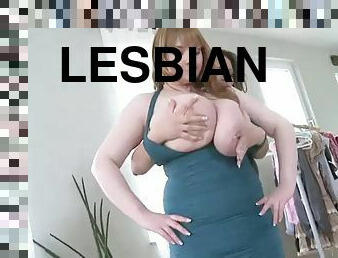 Huge boob lesbians