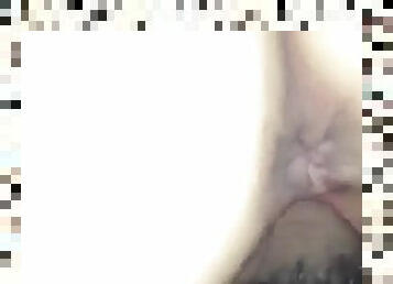 Pussy rub and fuck cuck pov