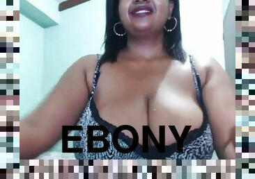 Big ebony lactating step moms