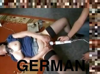 Extreme sex with German slave Mom Helga