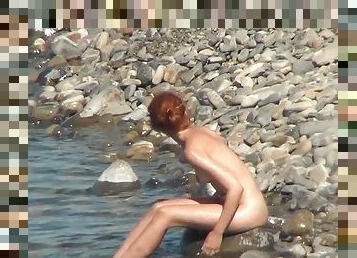 nudisti, allaperto, videocamera, spiaggia, voyeur, giovani18, arrapate, telecamere-nascoste