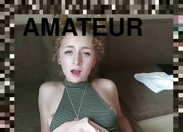 Hot Blonde Amateur Teen Has Rough Sex