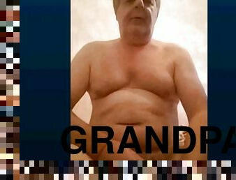 Argentinean Grandpa wanking