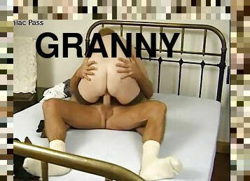 Granny banged by stud sports