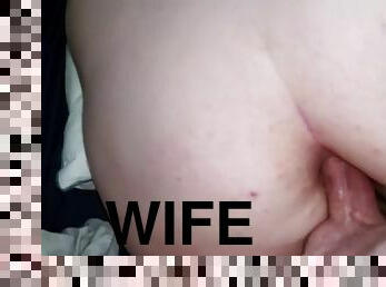 Bbw pov wife gets anal creampie