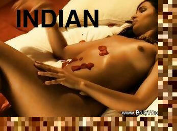 gadis-indian, rambut-perang, erotik, mengusik
