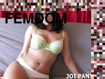 My fat white ass looks amazing in these panties joi