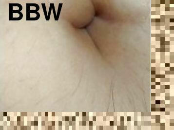 Fat Girl's Belly Button Looks Like An Asshole