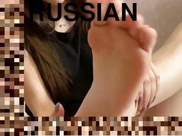 Russian foot worship