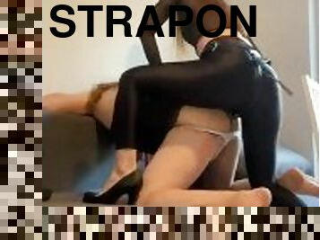 Stupid Bitch was Destroyed with Big Strapon- Full Clip on my Onlyfans (link in bio)