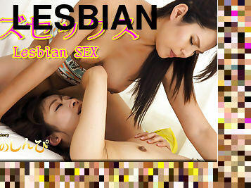 asiático, lesbiana, japonés, fetichista