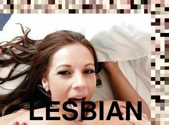 Pleasurable teens lesbian adult clip