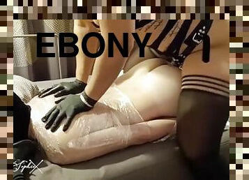 великий, страпон, чорношкіра-ebony, хардкор, бдсм, рабиня, садb80омазохізм, пані, жінка-домінантка, жорстко