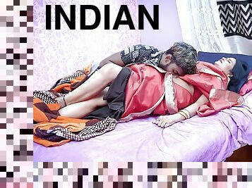 INDIAN DESI HAIRY PUSSY  BHABHI HARDCORE FUCK WITH HER DEBAR ( BENGALI AUDIO )