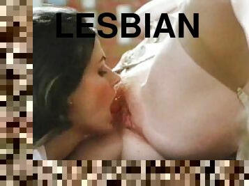 payudara-besar, vagina-pussy, lesbian-lesbian, klasik, berciuman