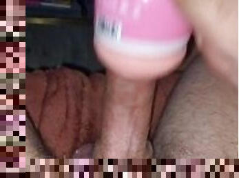 Twink play with sextoy.