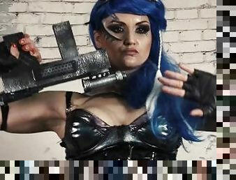 397 - Barbara Bieber - Future warrior girls - Cosplay cyberpunk serie - Trailer