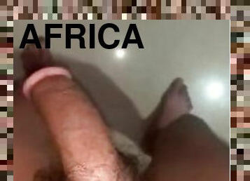 An African has an interesting penis