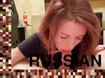 rusia, isteri, amatir, blowjob-seks-dengan-mengisap-penis, jenis-pornografi-milf, handjob-seks-dengan-tangan-wanita-pada-penis-laki-laki, berambut-merah, sudut-pandang, kamar-tidur, cantik-pretty