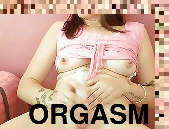 pantat, clitoris-bagian-atas-vagina-paling-sensitif, mastubasi, orgasme, vagina-pussy, muncrat, amatir, remaja, mainan, buatan-rumah