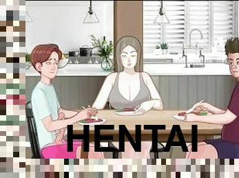 milfs, ibu, merangsang-dengan-tangan, kompilasi, kartoon, hentai