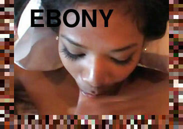 Sweet ebony likes POV sex