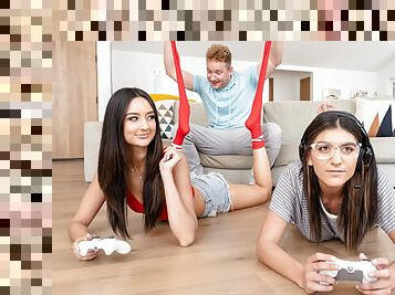 Fucking Gamer Roomie&#039;s BF Video With Van Wylde, Eliza Ibarra - RealityKings