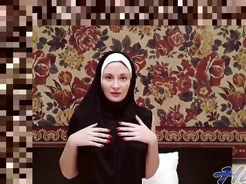 Hijab masturbate zoey