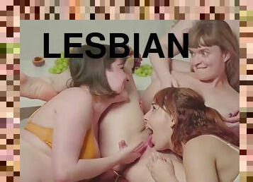 Ersties: Cute Lesbian Couple Take Turns Eating Pussy