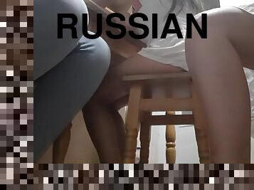 rusia, amatir, sayang, lesbian-lesbian, upskirt-bagian-dalam-rok, kotor, dapur, eropa, mata-uang-euro, berambut-cokelat