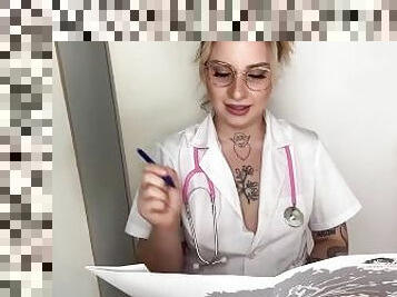 pakaļa, medmāsa, strūkla, tūpļa, ārsts, pakaļa-booty, fantāzija, pakaļa-butt, brunete, tetovējums