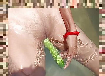 Desi Indian 18+ Teen Girl Bathing Outdoor Showing Natural Big Ass Big Boobs Hindi Porn Video