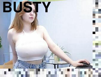 Super Busty 18yo Teen Camgirl - monster tits