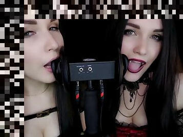 Asmr KittyKlaw Vampire & Hunter Ear Licking