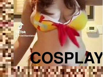 ????? Inugami Korone Bikini Cosplay