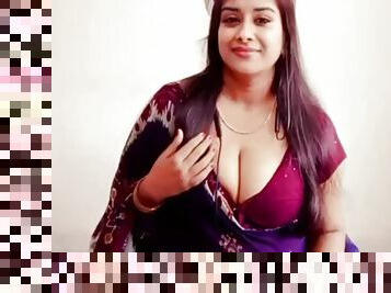 Desi Step Sister Arya Nangi Hogai Step Brother Ke Friend Ke Saamne - Clear Hindi Video Call