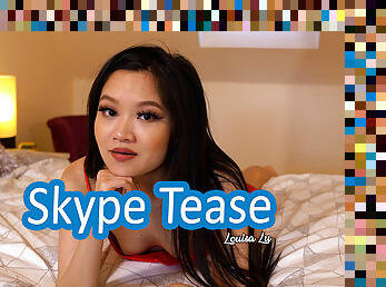 Skype Tease - DownblouseJerk