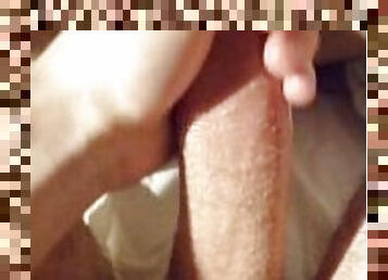 Random Jerk Off My HUGE COCK