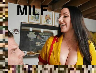 Randy MILF sluts Angela White and Kayley Gunner porn clip