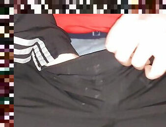 BOY CUMMING OVER TRACKIES 