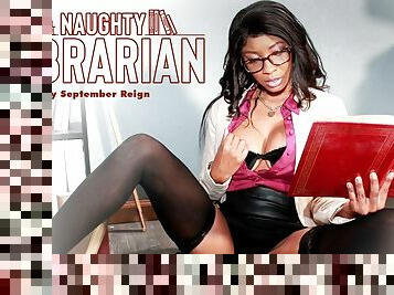 September Reign in Naughty Librarian