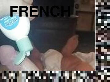 Horney French Man ????????  Russell masturbating in his prison cell NY State prison