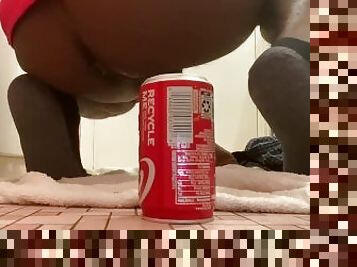 Taking a coke in my ass
