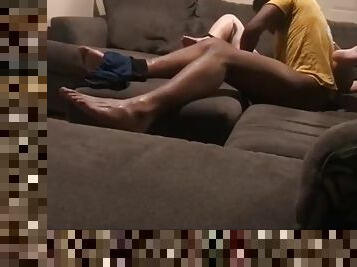 Black man fucks another mans tattooed white wife