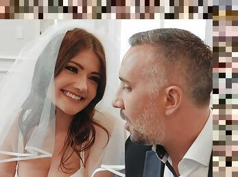 Bride to be gets intimate with the father-in-law