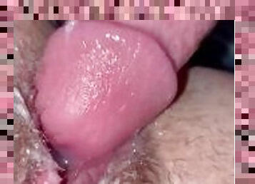 Creampie closeup