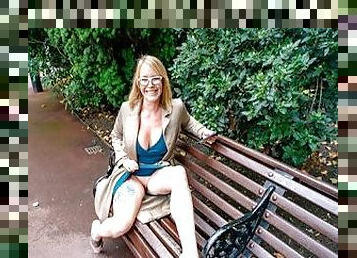 London Milf With Glasses Mackenzie Page Fucks Lost Tourist With Big Dick - Mylf