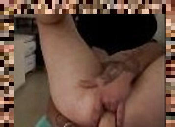 mandi, mastubasi, orgasme, muncrat, amatir, anal, penis-besar, remaja, mainan, mandi-shower