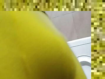 Hot man with yellow inner