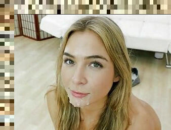 Cum On Her Face - Slideshow 2